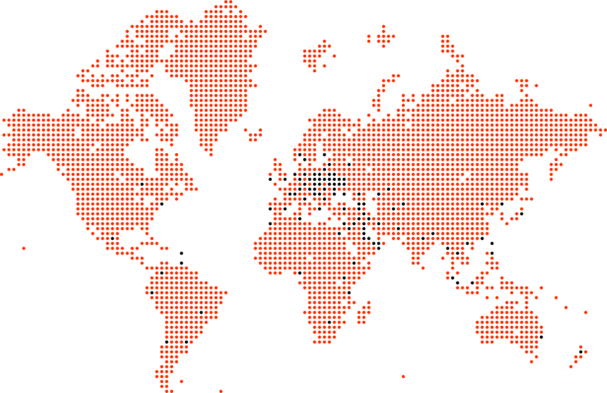 RTI World map