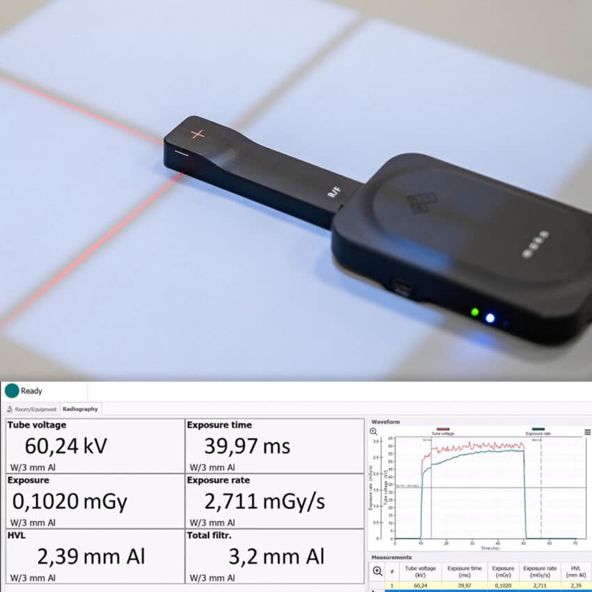 Mako for radiography measurements