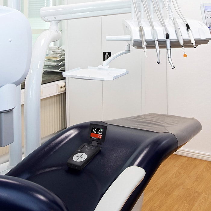 Cobia DENTAL measuring in a dental clinic