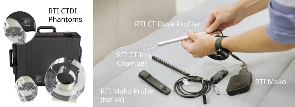 RTI Mako CT solution with accessories.