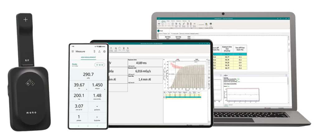 Mako with tablet, laptop and phone display